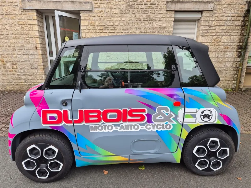 Citroën Ami aux couleurs de Dubois&Co